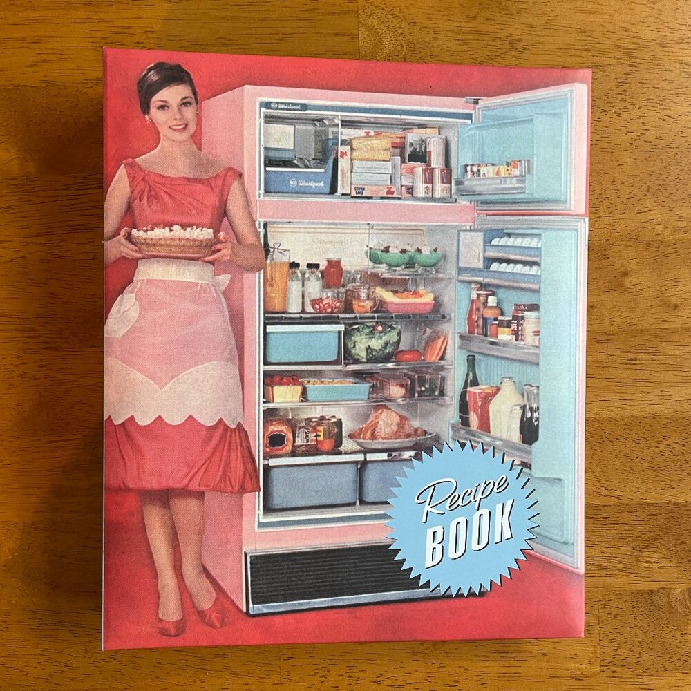 Blank recipe book